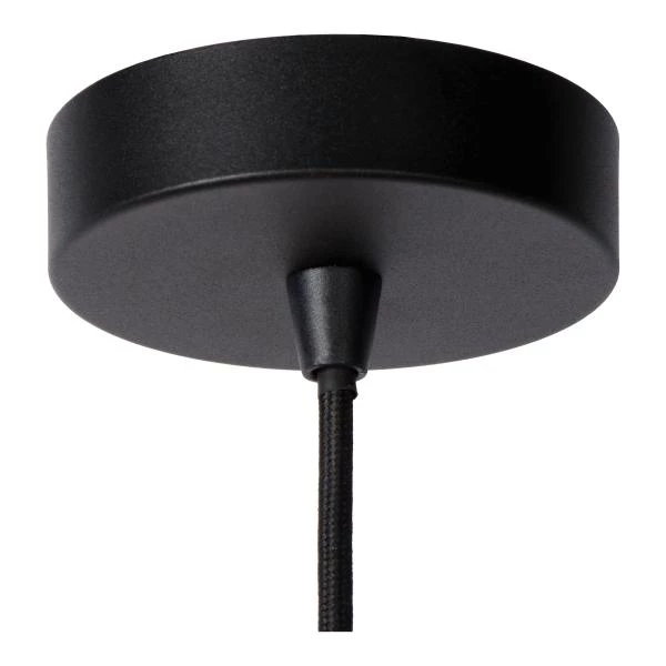 Lucide LESTER - Hanglamp - 6xE27 - Zwart - detail 1